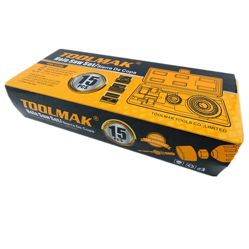 Hoja Broca Sierra Copa P/ Madera 15 Pcs Tmk19789-2