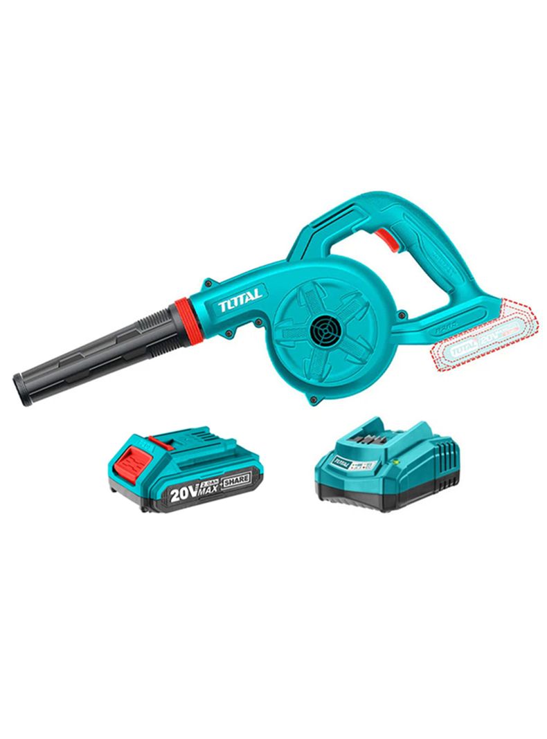 Soplador Inalambrico 20v Bateria + Cargador Total Tabli20028-0