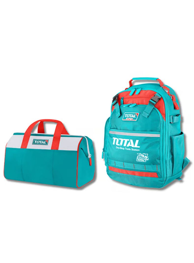 Kit Mochila+ Chaleco+ Bolso+ Coleto+ Porta Taladro Total-2