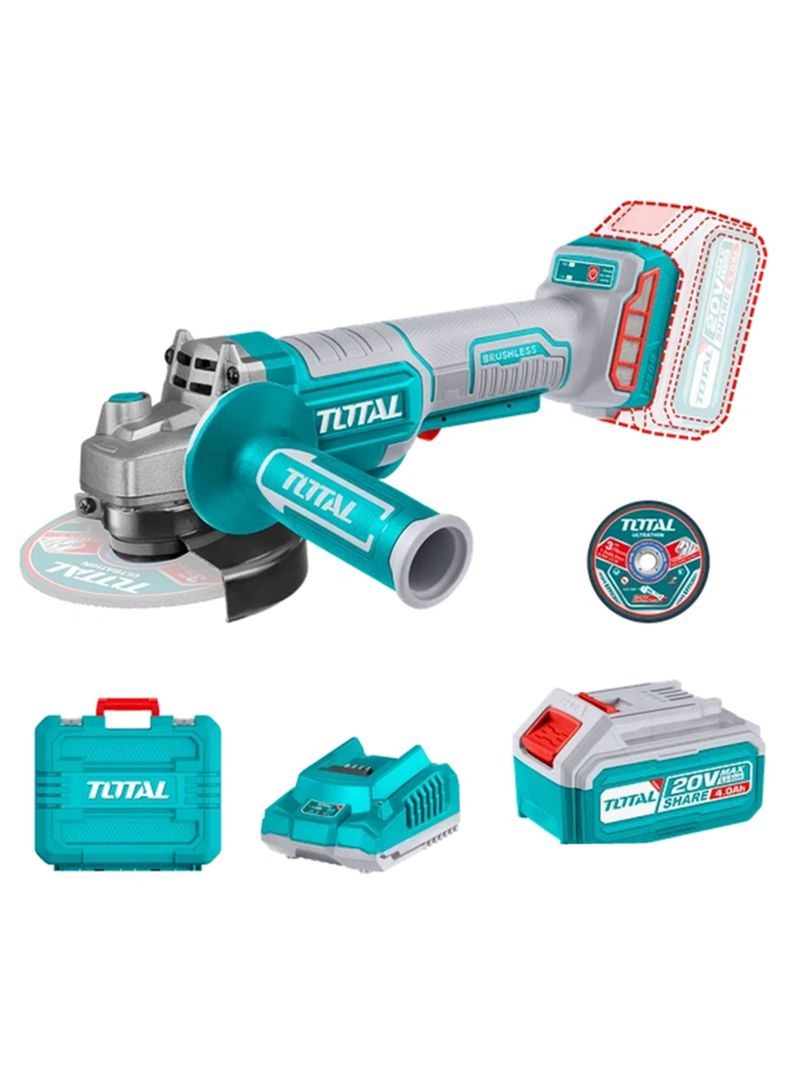 Galletera Esmeril Angular 20v 115mm Bat+ Carg Tagli2111561-0