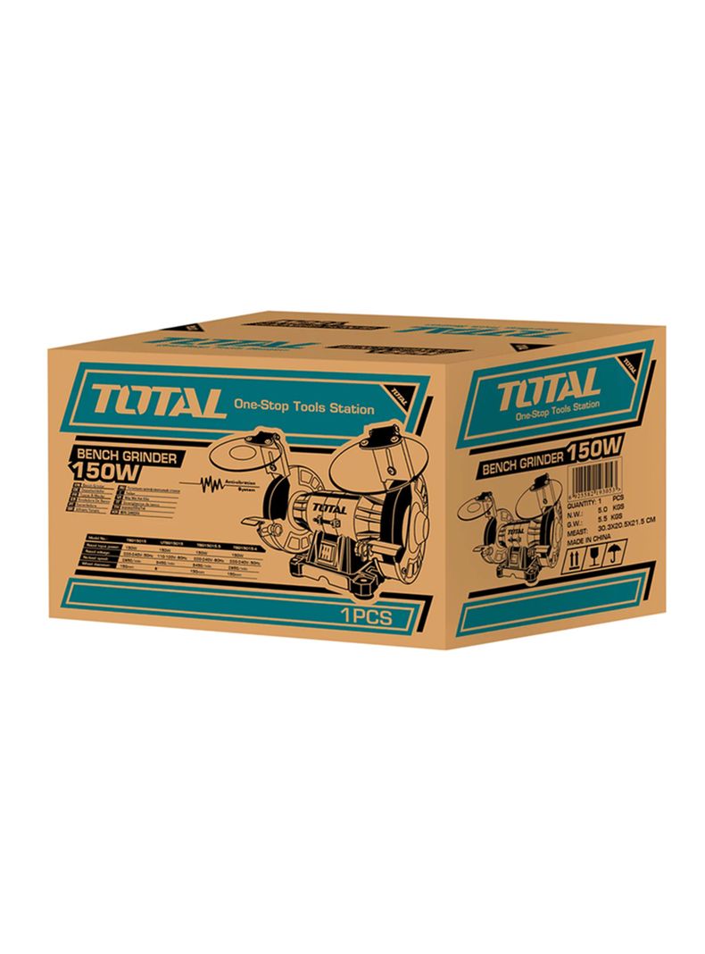 Esmeril De Banco 6 Pulgadas 150w Total Tbg15015-2