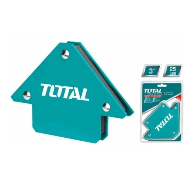 Pack 4 Escuadra Magnetica 25Lbs 3Pulg Soldar Total-1