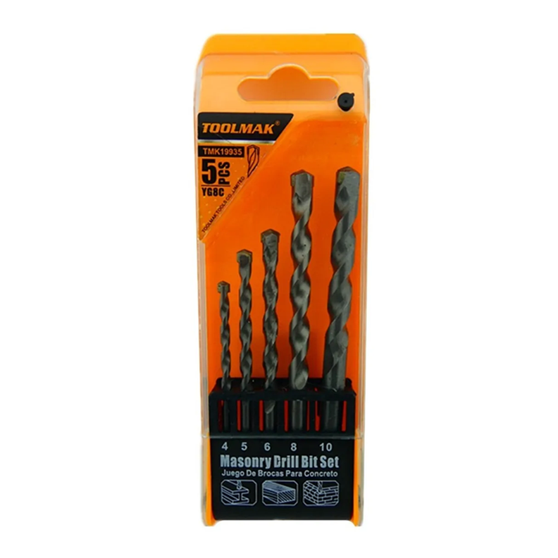 Set Juego Brocas Para Concreto 5 Piezas Tmk19935-0
