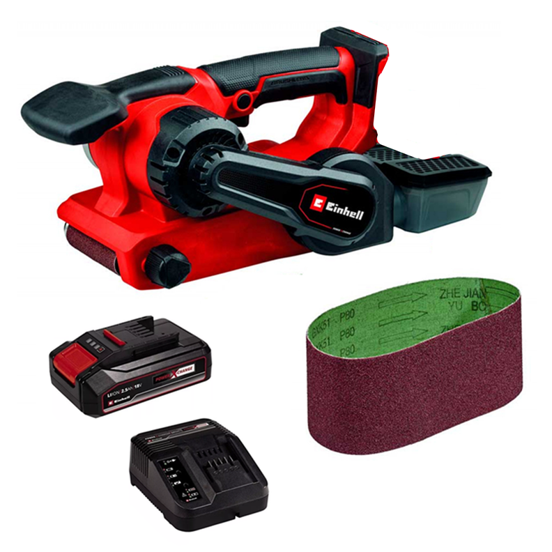 Lijadora De Banda Inalámbrica 18v Bat+ Carg Einhell 4466270-0