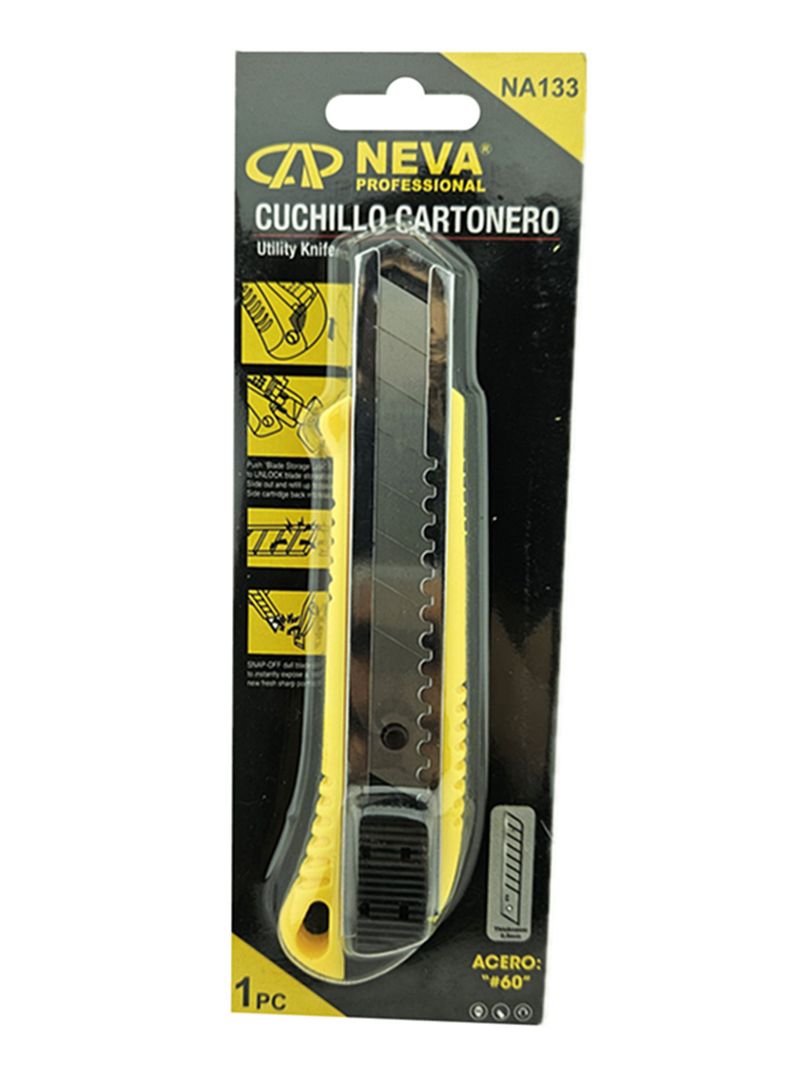 Corta Carton Cuchillo Cartonero Neva Na133-0