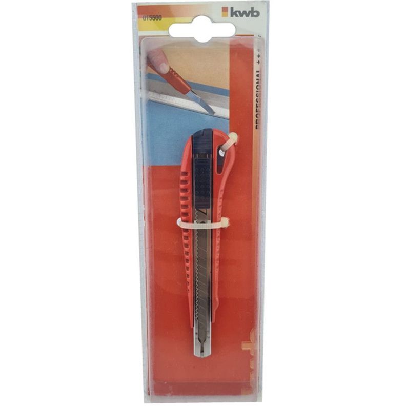 Corta Carton Cuchillo Cartonero 9mm Kwb 015500-0