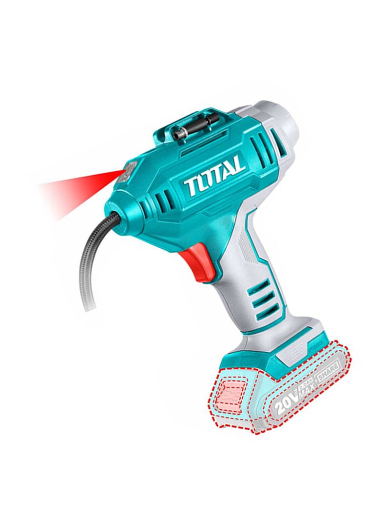 Inflador Compresor Aire Inalámbrico 20V Total Tacli2018-2
