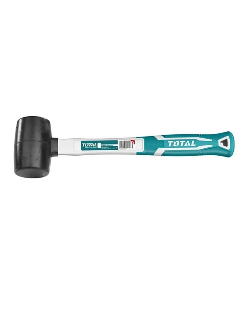 Combo Martillo Mazo De Goma 16oz Total THT761616-2