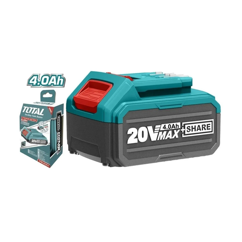 Batería De Litio-ion 20v (4.0ah) Total Tfbli2002-1