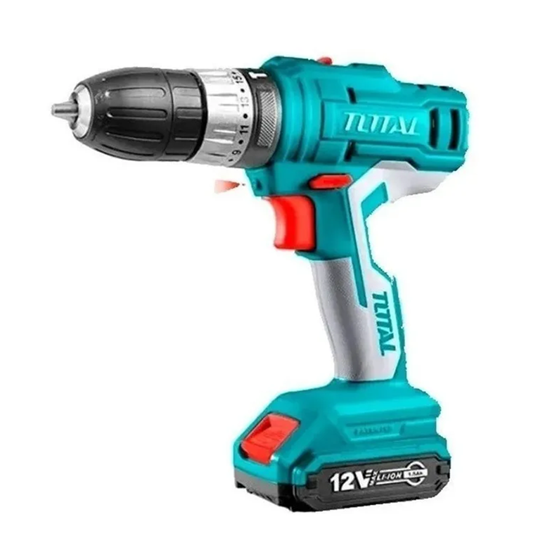 Taladro Atornillador Impacto 12v 10mm 2 Bat+ Carg-3