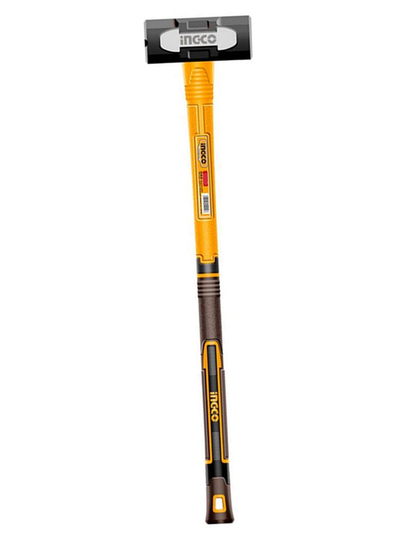 Combo Martillo Mazo Mango Fibra De Vidrio 10lbs Ingco-2