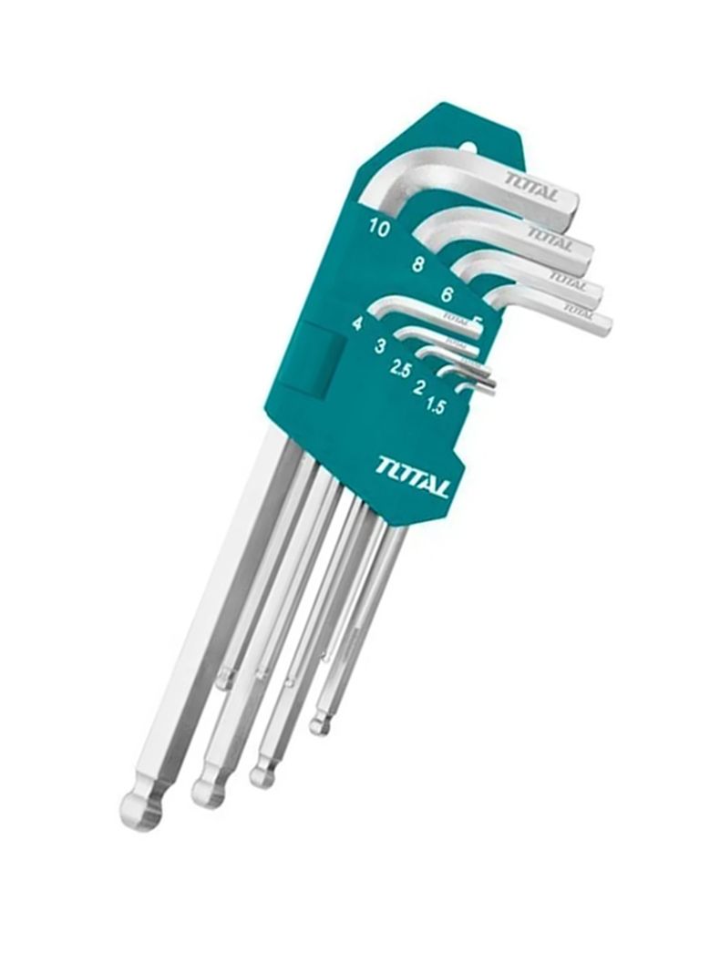 Llaves Medianas Allen Hexagonal 9 Pcs Tht106291-2