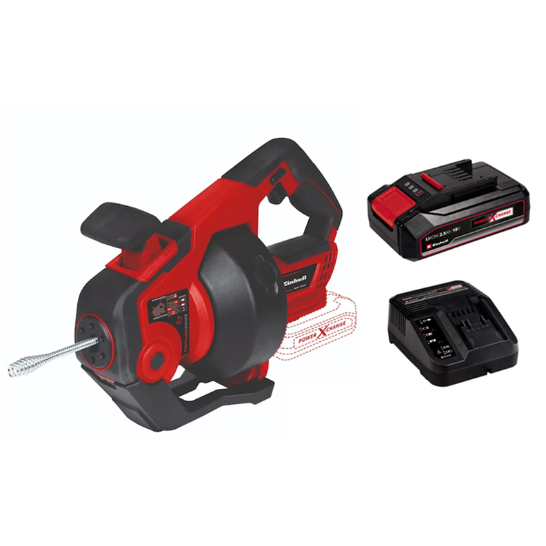 Destapador Cañerías Tinas Fregadero 18v Bat+ Carg-0