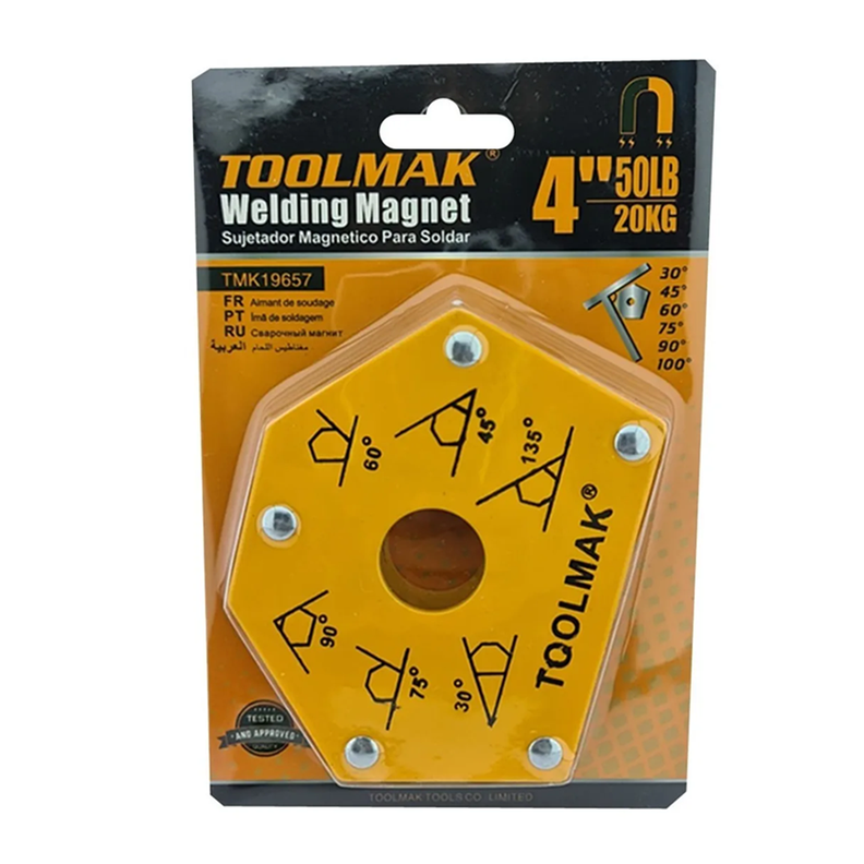 Escuadra Magnetica 50 Lbs Soldar Multi-Angulo Tmk-1