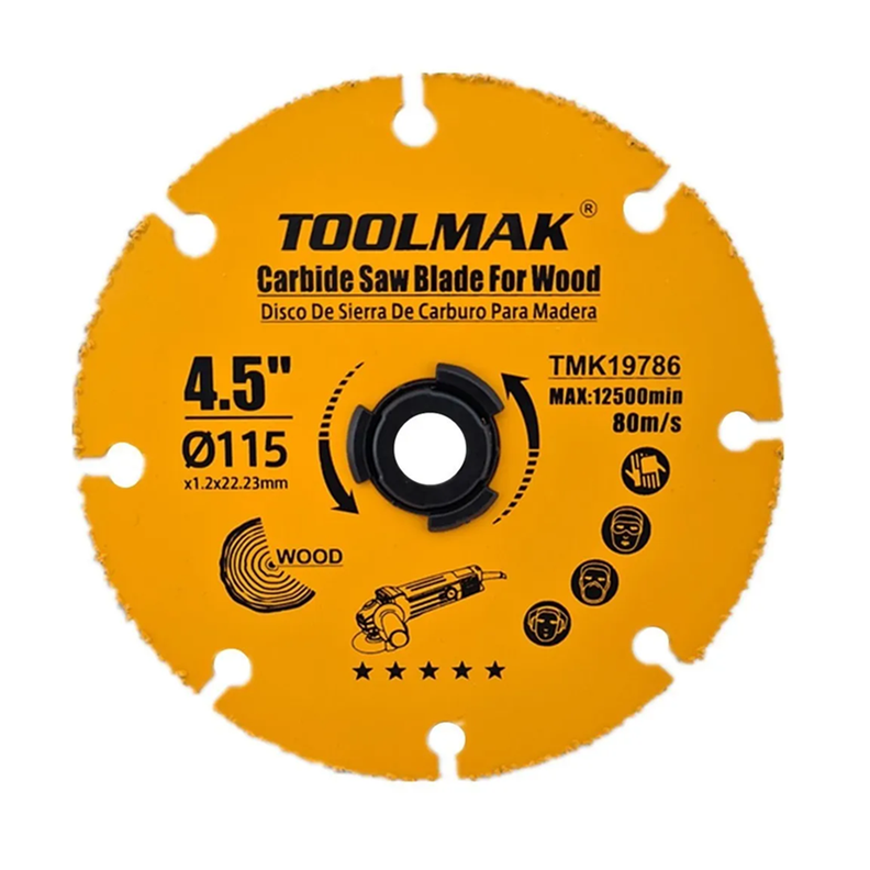Disco De Corte Para Esmeril 115mm Multiuso Toolmak-0