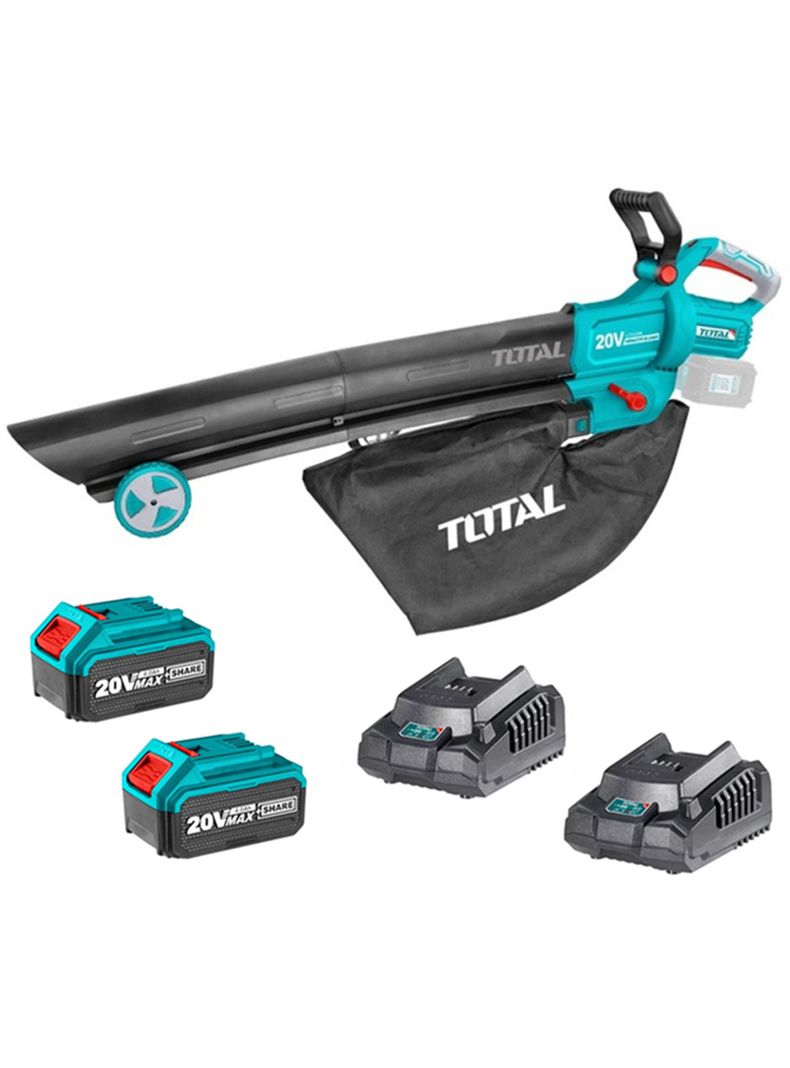 Soplador Aspirador 40v Bat+ Cargador Total Tabli2003  -0