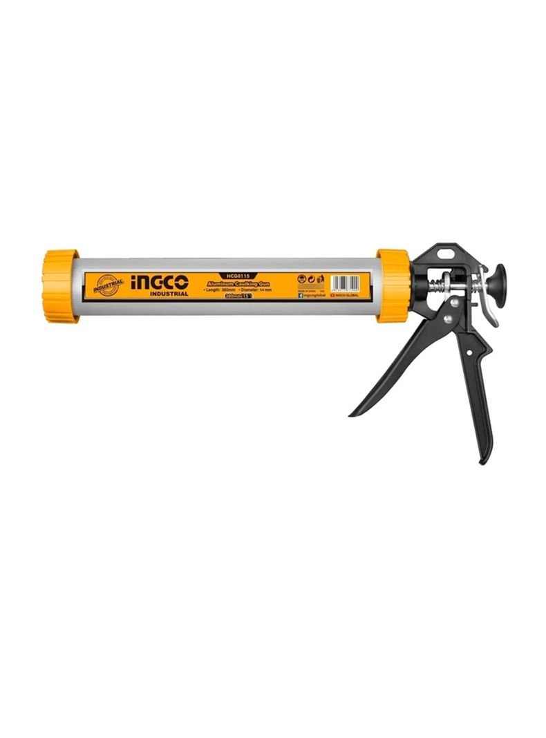 Pistola Calafatera Para Pate Silicona 15 Pulg Ingco Hcg0115-0
