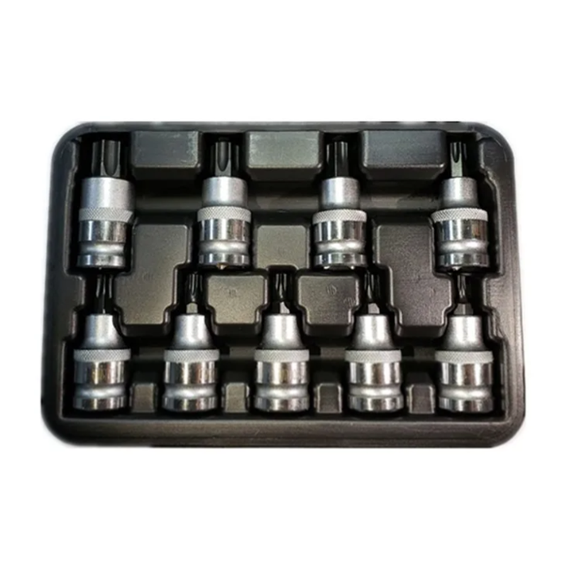 Set Dados 1/2 Torx Estrella Macho 9 Piezas Uyus-0