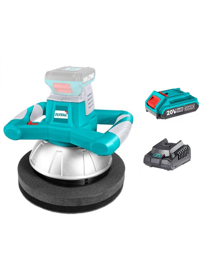 Pulidora Orbital 20v 254mm Bat+ Cargador Total Topli2001  -0
