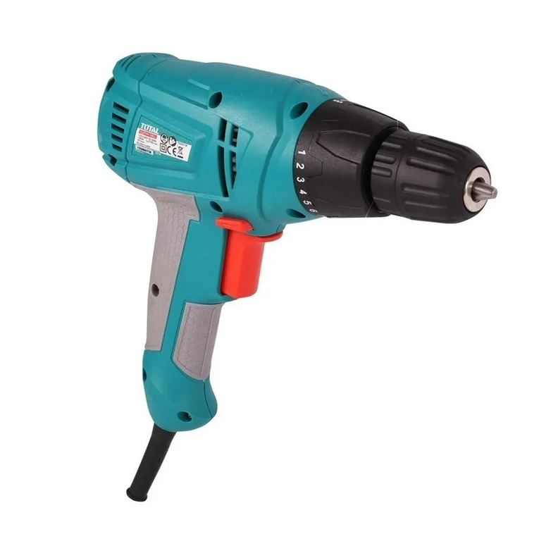Taladro Atornillador Eléctrico 10mm 280w Total Td502106-1