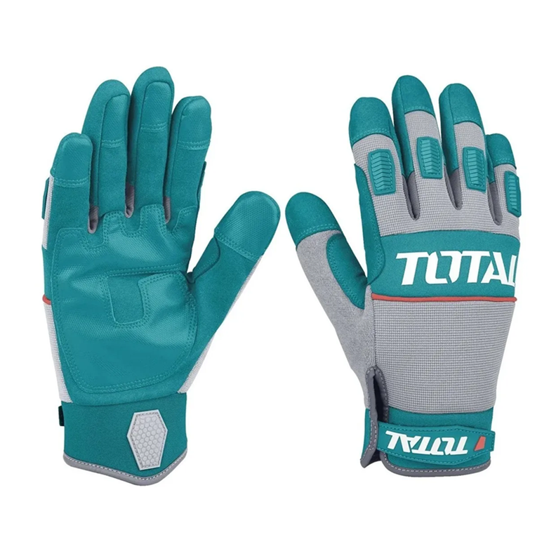 Guantes P/ Trabajo Mecánico Talle Xl Total Tsp1806-0