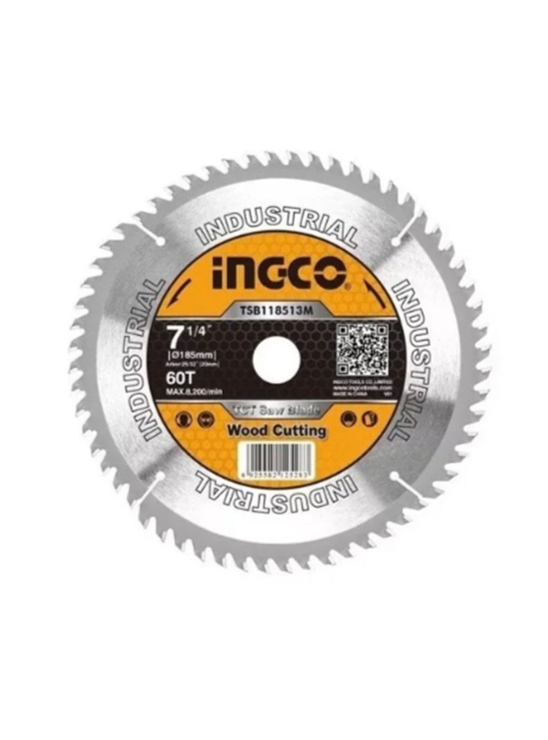 Disco Sierra Circular 7 1/4 PulG 60 Dientes Ingco-0