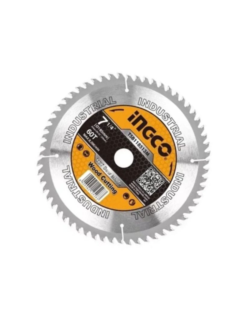 Disco Sierra Circular 7 1/4 PulG 60 Dientes Ingco-2