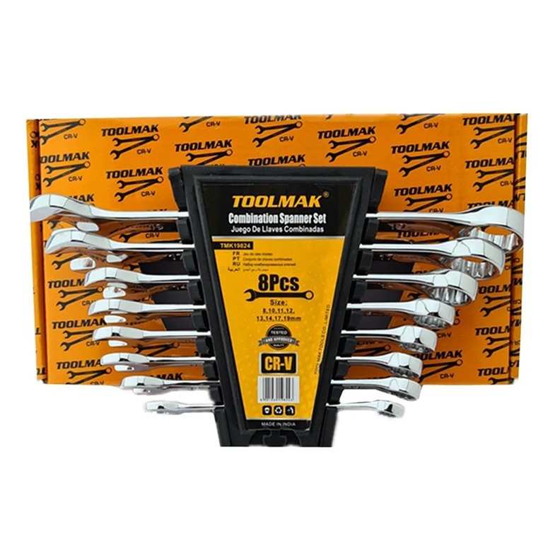 Set De Llaves Punta - Corona 8 Piezas Tmk19824-1