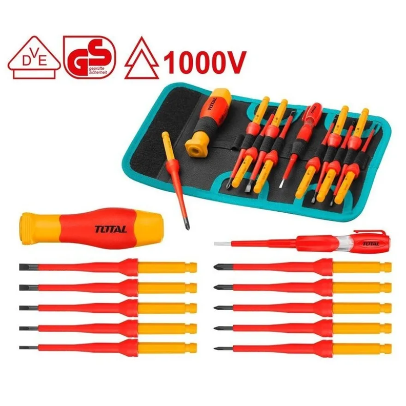 Destornilladores Precision Aislados 12 Pcs Total-1
