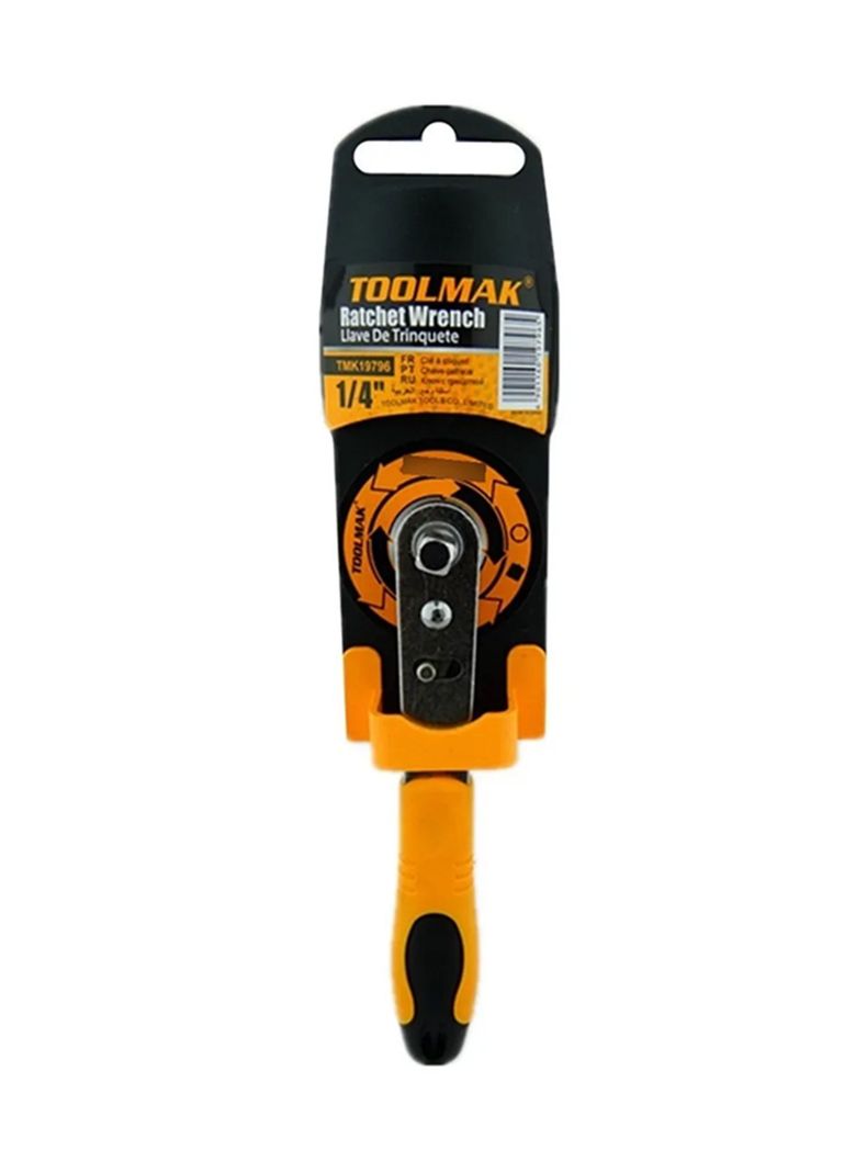 Mini Llave De Trinquete Rapida 1/4 Atornillador Toolmak Tmk19796-0