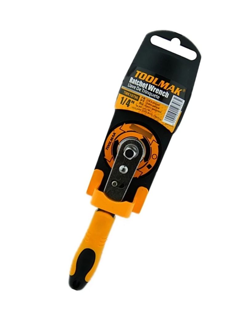 Mini Llave De Trinquete Rapida 1/4 Atornillador Toolmak Tmk19796-2
