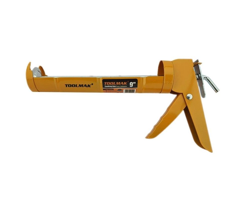 Pistola Calafatera 9 Tipo Esqueleto Para Silicona Toolmak Tmk19590-0