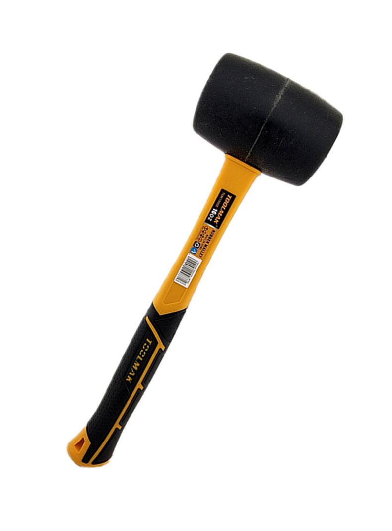Combo Martillo Mazo De Goma 16oz Toolmak Tmk19988-2