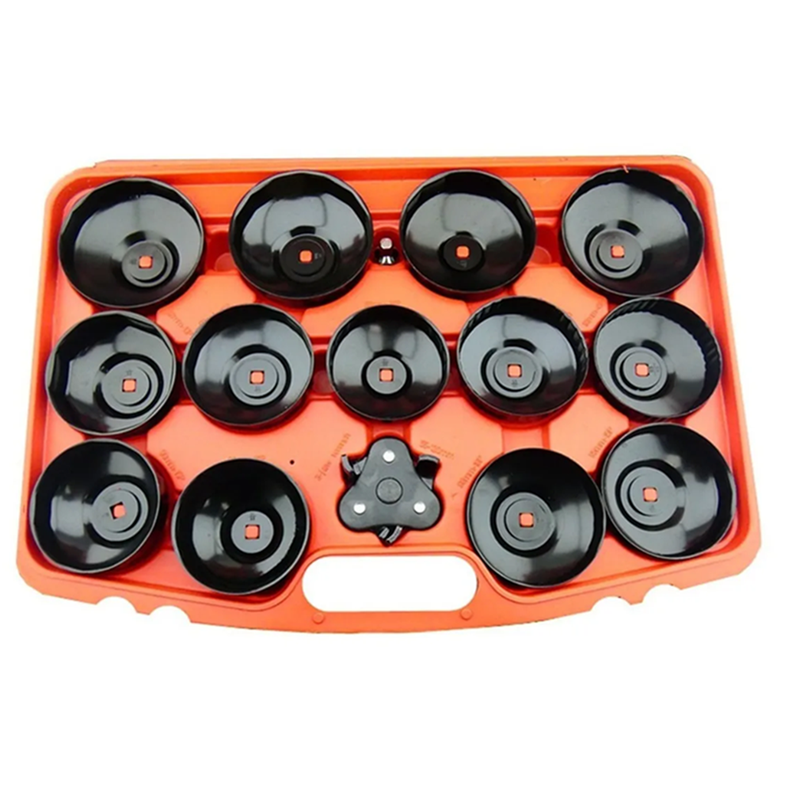 Kit 30 Piezas Extractor Filtro Aceite Automotriz-2