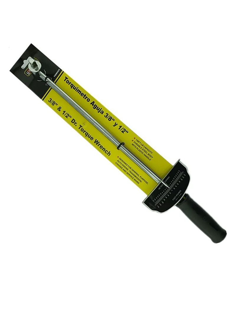 Llave Torque Torquimetro Aguja 3/8 1/2 Pulg Uyus-1