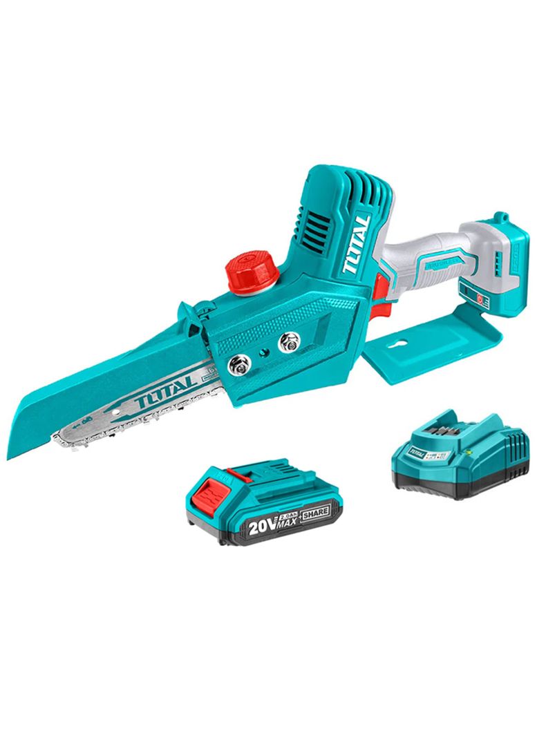 Motosierra 20v 150mm Bateria + Cargador Total Tgsli20685-0