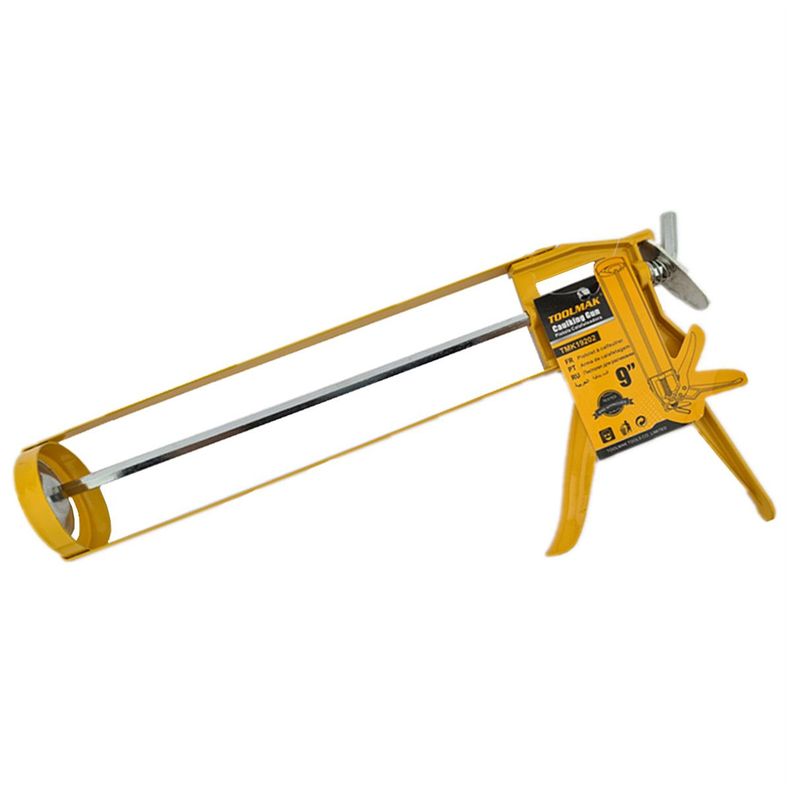 Pistola Calafatera 9 Tipo Esqueleto Para Silicona Toolmak Tmk19202-0