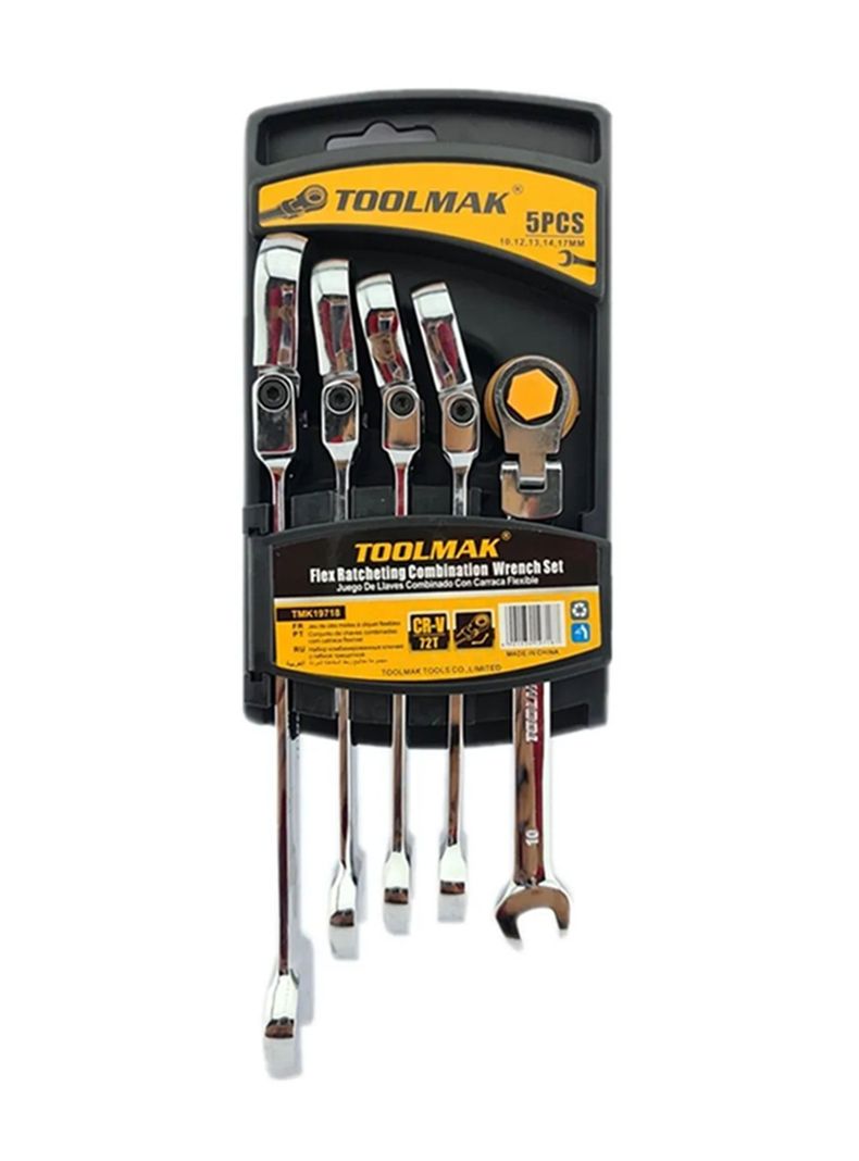 Llaves Articulada Corona Con Chicharra 5 Pcs Tmk-0