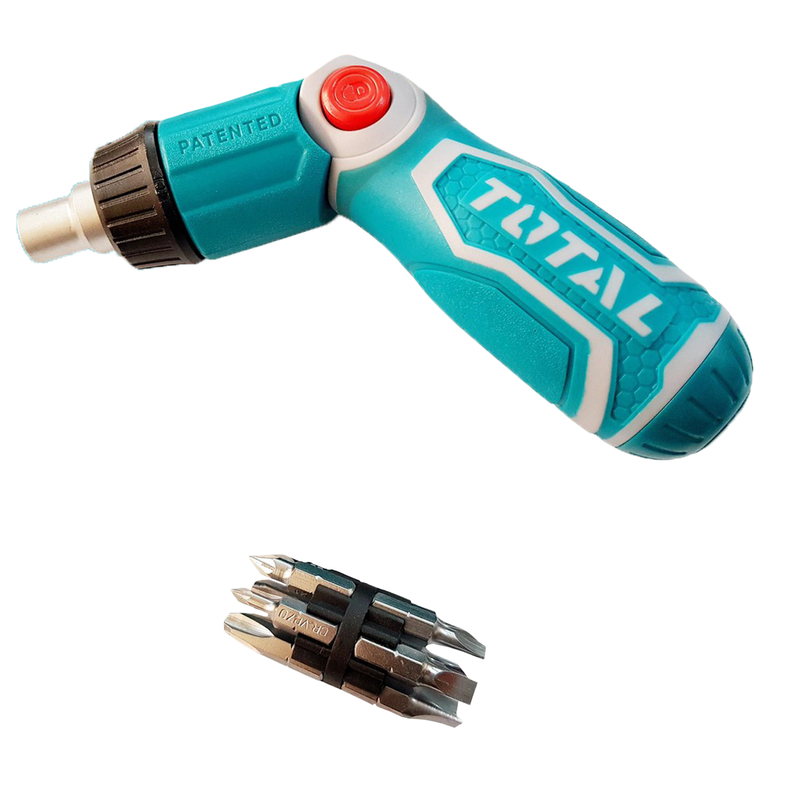 Destornillador Ratchet 13 En 1 Total Tacsd30136-1