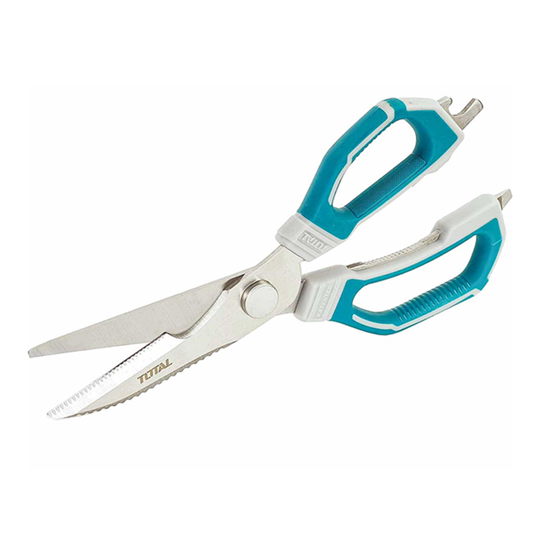 Tijera De Cocina Multiuso Acero Inoxidable Total