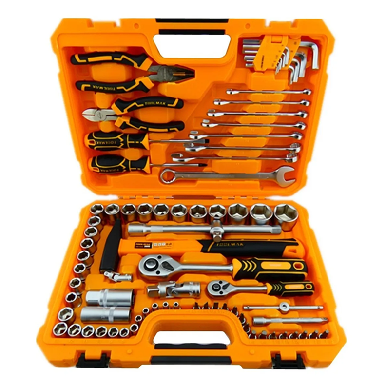 Kit Set Juego Dados Y Herramientas 78 Piezas Toolmak Tmk19792-0