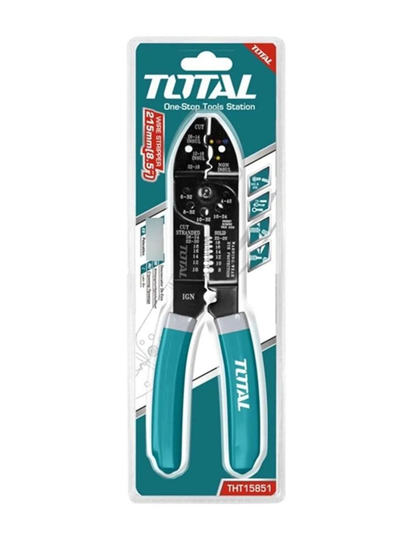 Alicate Pelacable 8.5 Pulgadas (215mm) Total-2