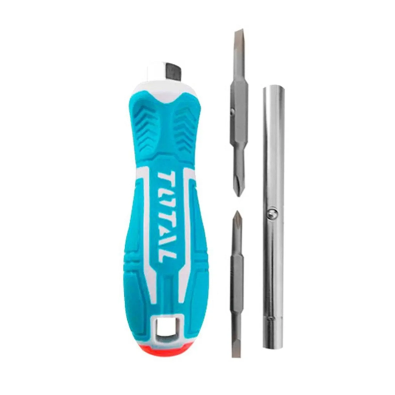 Set Destornillador Puntas 6 En 1 Total Tht2506076-0