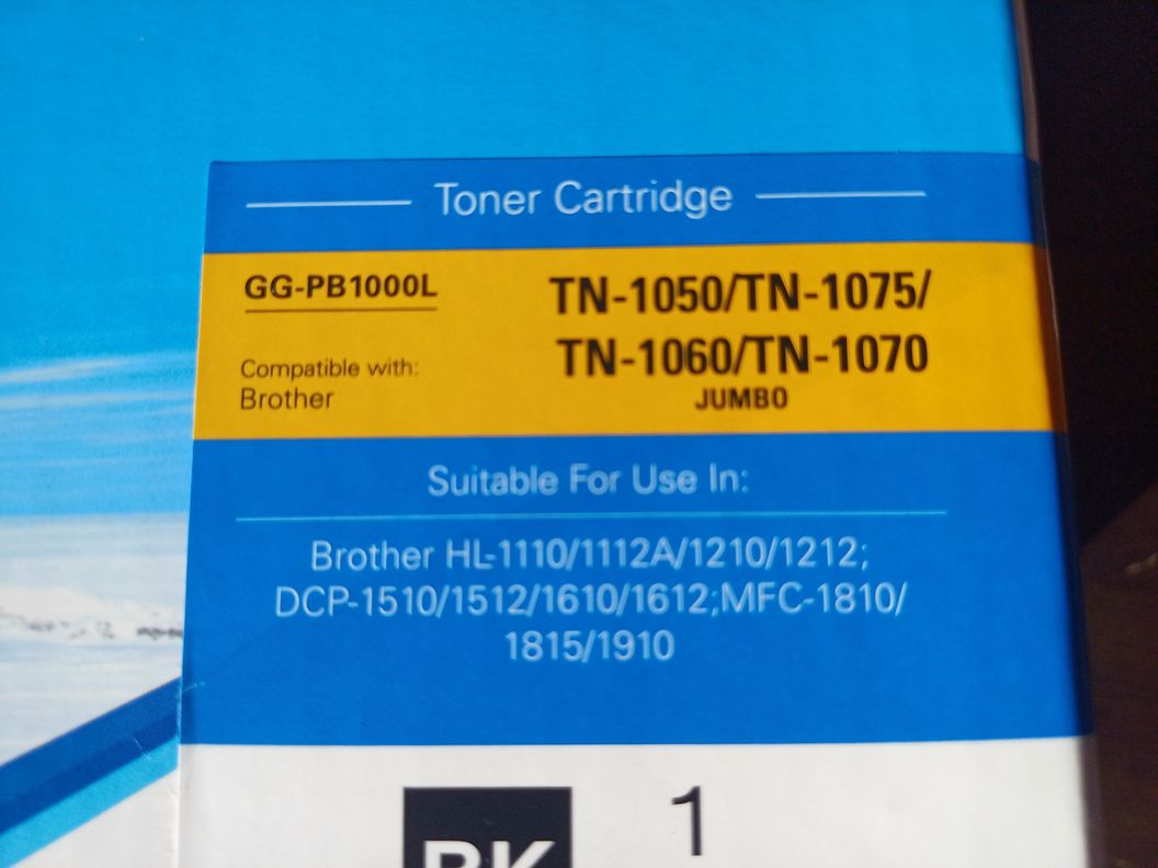 Toner TN-1060 XL Jumbo Alternativo HL-1112   HL-1202-4