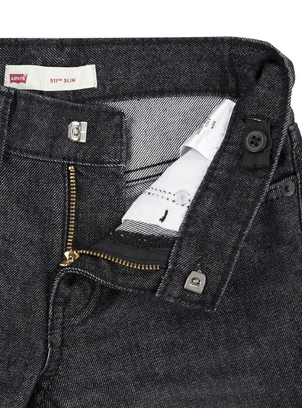 Jeans Niño 511 Slim Negro Levis 81K379-D8E-4-1