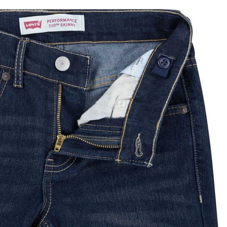 Jeans Niño 510 Skinny Negro Levis 81J949-D7W-4-3
