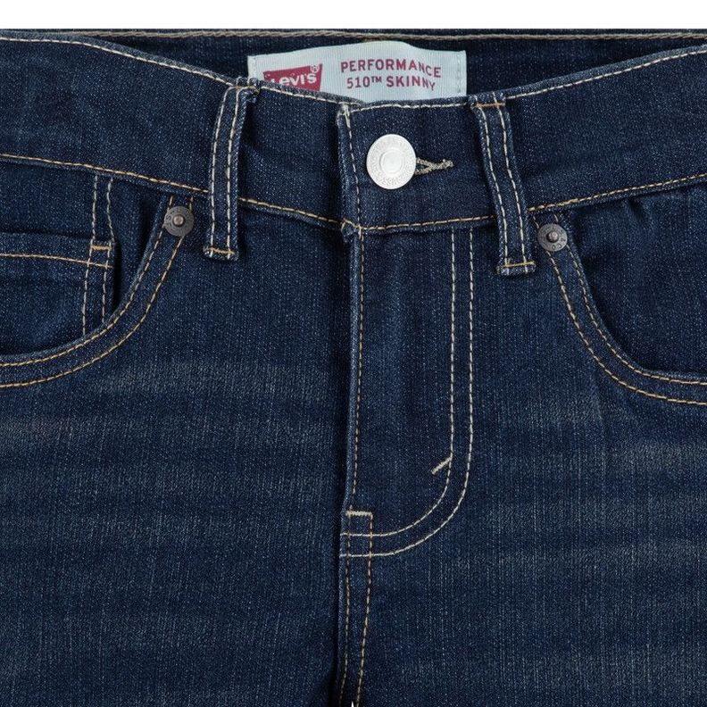 Jeans Niño 510 Skinny Negro Levis 81J949-D7W-4-4