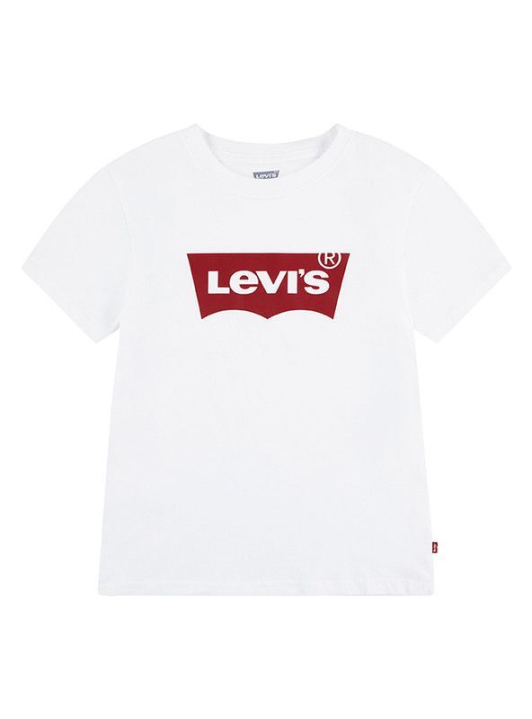 Polera Niño MC Batwing Blanco Levis-0