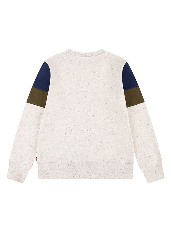 Poleron Niño C-Neck Nevado Blanco Levis-1