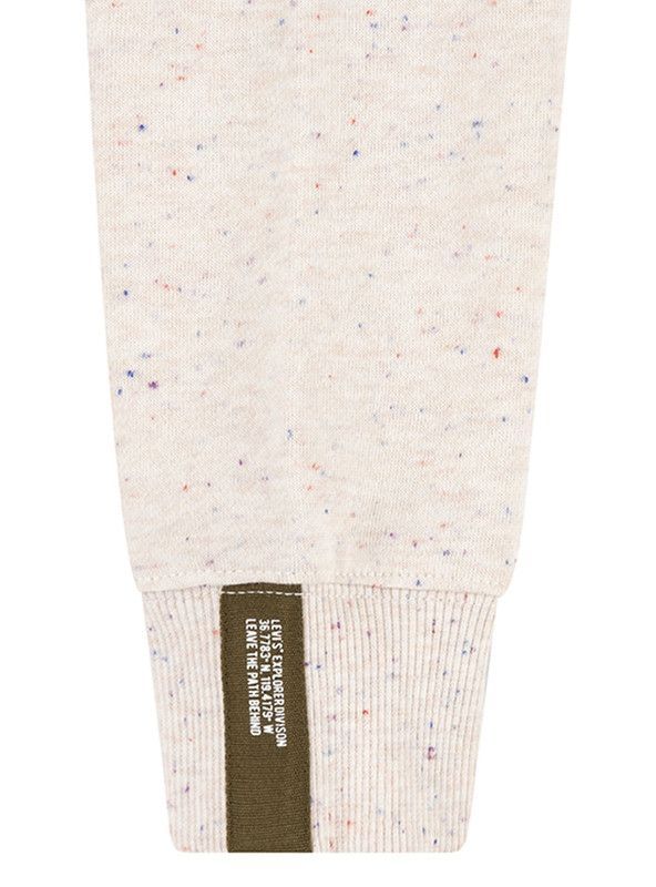 Poleron Niño C-Neck Nevado Blanco Levis-4